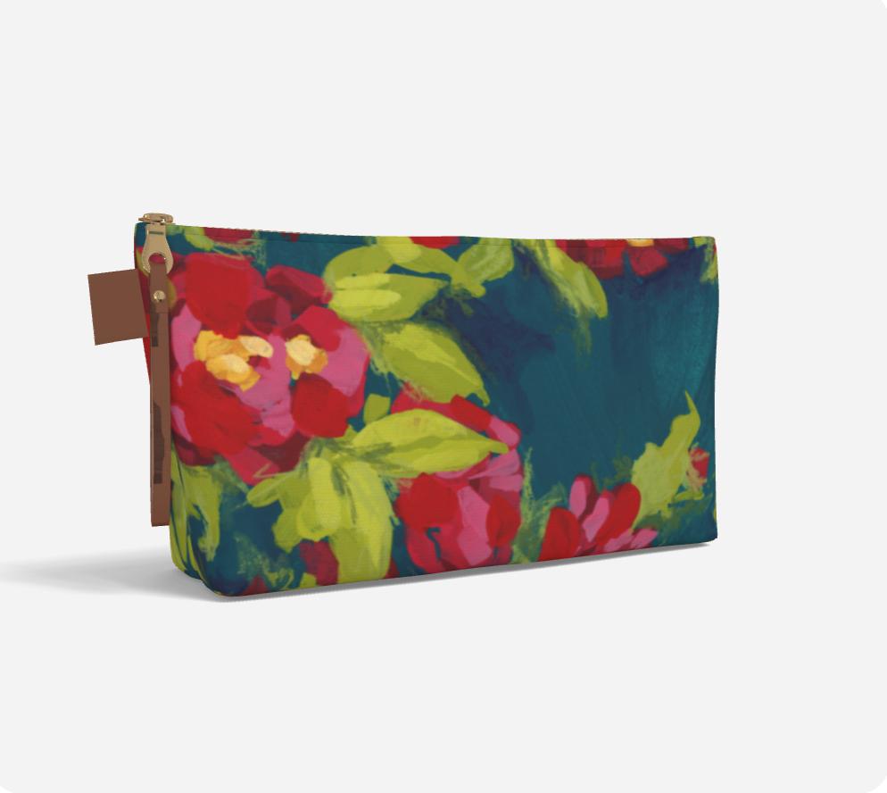 Travel Bag in Camellia Print